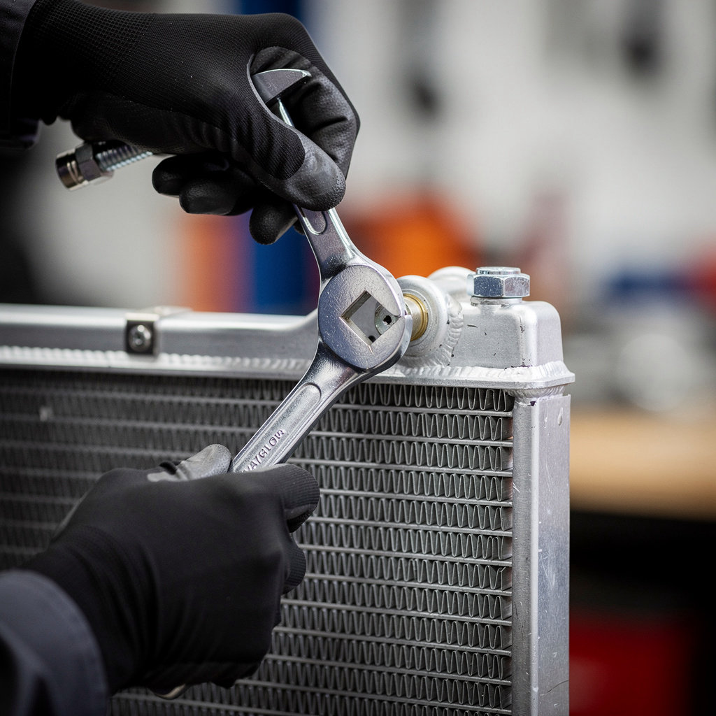 Goleta Radiator & Auto Repair certified mechanic performing expert radiator and auto repair service in Santa Barbara