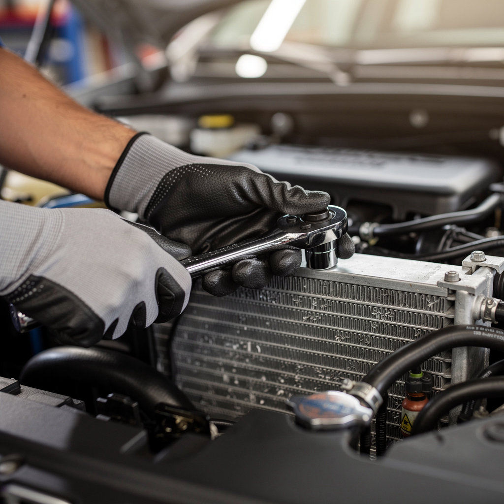 Goleta Radiator & Auto Repair technicians performing expert radiator and auto repair services in Santa Barbara